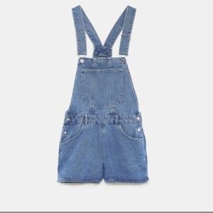 Zara Jean/Denim Short Overalls